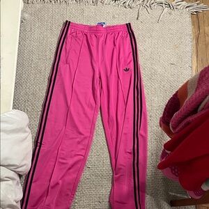 Adidas Women's Pink Track Pants